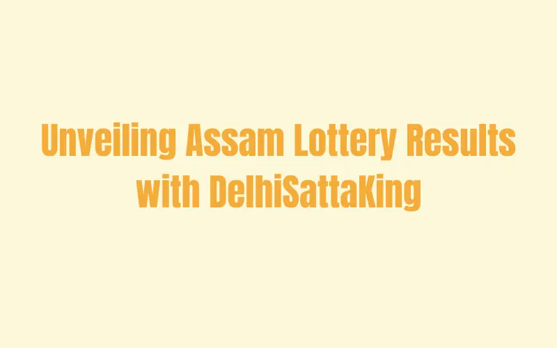 assam lottery result