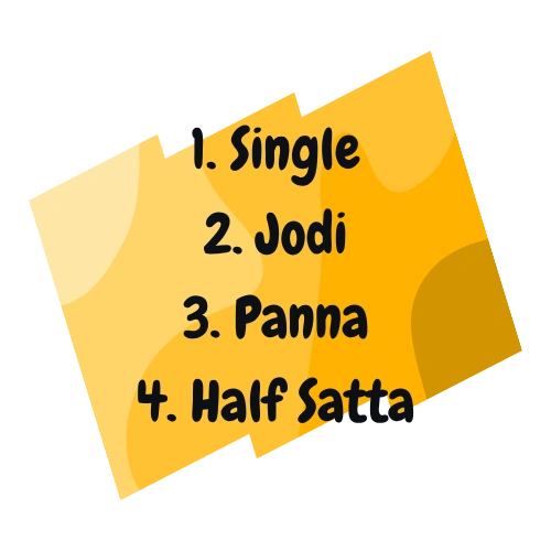 delhi satta king what are the different types of bets in satta-king